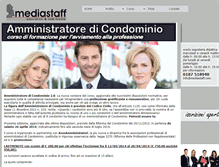 Tablet Screenshot of amministratorecondominio.net
